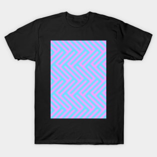 Geometric Pattern - Neon T-Shirt